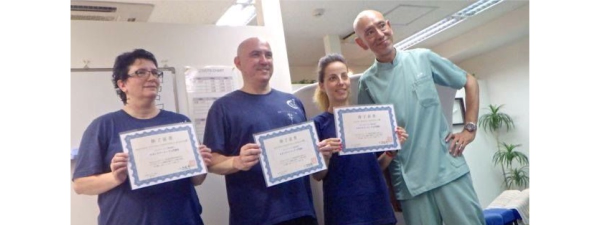 スペインから来日、受講された治療家の先生方